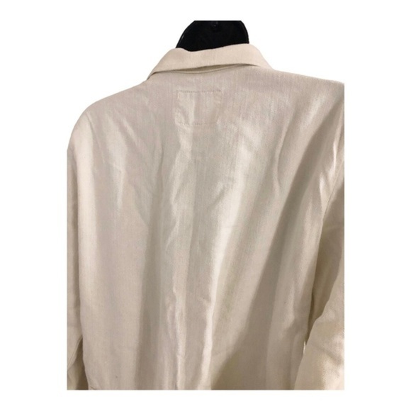 Lee union alls cream gold shimmery overalls jumpsuit unionsuit size large new - Picture 9 of 15